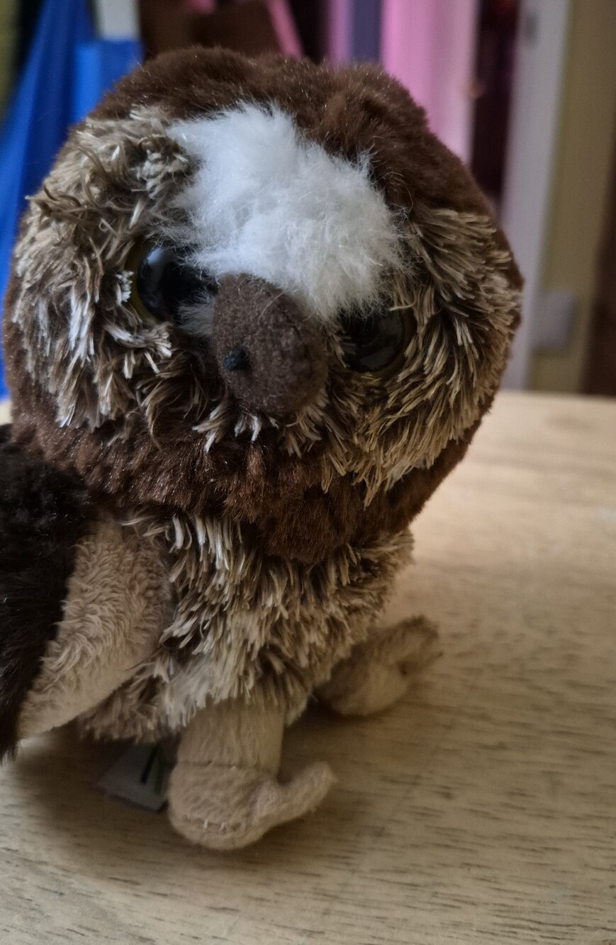 Telus 6" Brown Owl Plush - Picture 2 of 5